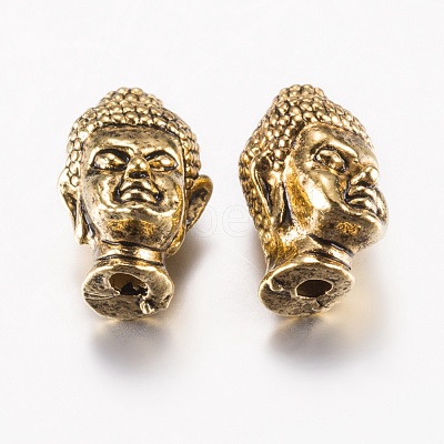 Tibetan Style Alloy Beads PALLOY-F200-07AG-1