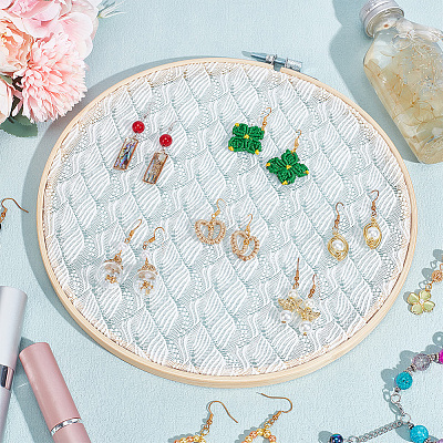 Lace Disc Earring Organizer Holder DIY-WH0399-64B-1
