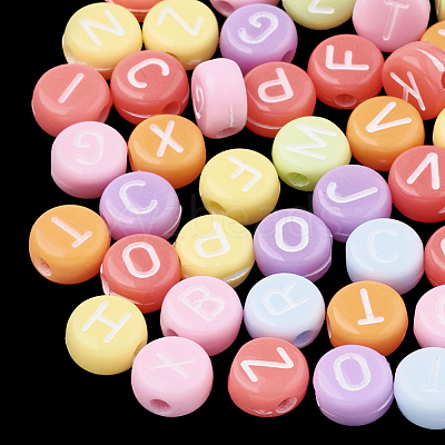 Opaque Acrylic Beads X-MACR-S273-11-1