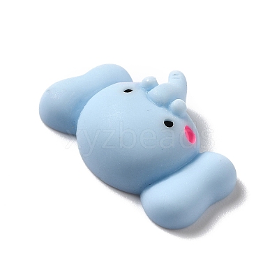 Opaque Resin Cabochons RESI-C013-04-1