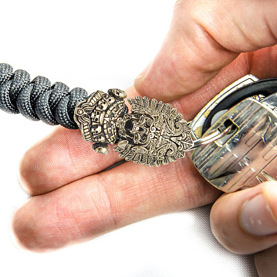 1Pc Tibetan Style Brass Shackle Clasps KK-NB0003-67B-1