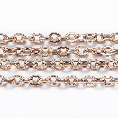Ion Plating(IP) 304 Stainless Steel Cable Chains CHS-H009-05RG-1