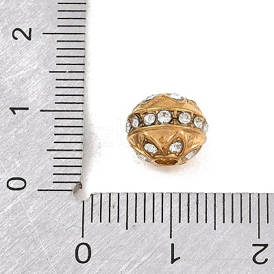 304 Stainless Steel Rhinestone Beads RB-CBA362B-01C-1