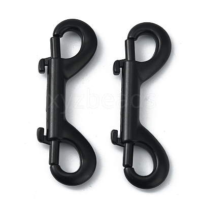 Zinc Alloy Double Lobster Claw Clasps FIND-WH0155-009EB-1