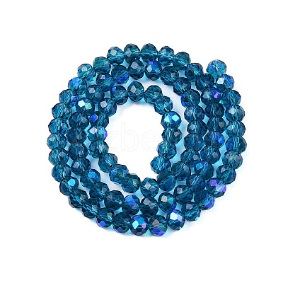 Electroplate Glass Beads Strands LS-EGLA-A044-T6mm-L27-1