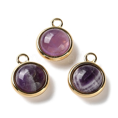 Natural Amethyst Pendants STAS-L022-398E-G-1