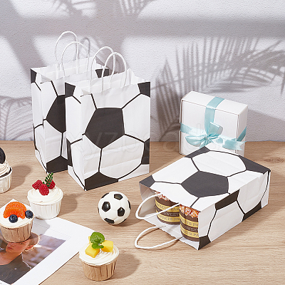 Rectangle Paper Gift Bags with Handle ABAG-WH20001-10A-1