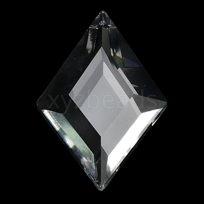Transparent Glass Pendants GLAA-R223-05A-1