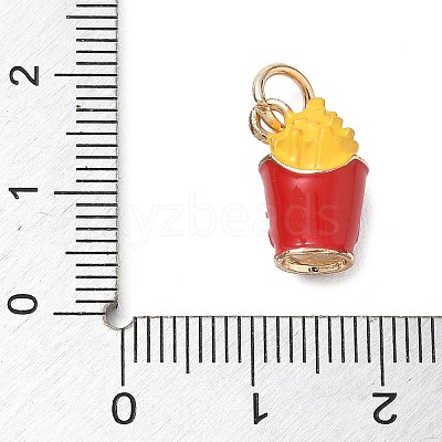 Alloy with Enamel Pendants LS-AL-CBAE186-01G-03-1