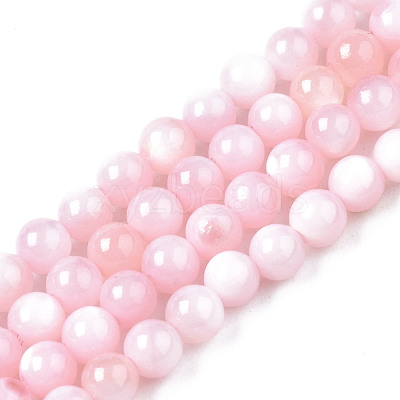 Natural Freshwater Shell Beads Strands BSHE-T009A-01C-1
