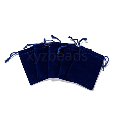 Rectangle Velvet Pouches X-TP-R002-7x9-03-1