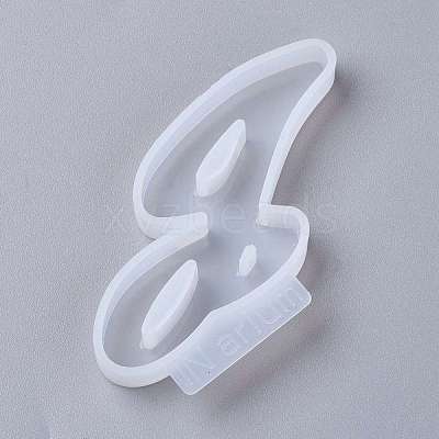 Letter DIY Silicone Molds DIY-I034-08J-1