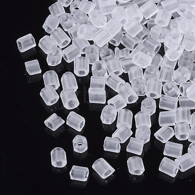 8/0 Two Cut Glass Seed Beads SEED-S033-12A-01-1