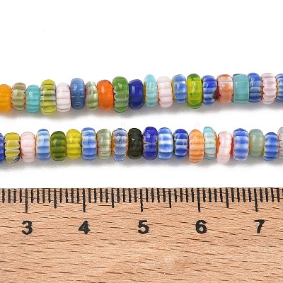 Handemade Millefiori Lampwork Beads LAMP-D009-01A-1