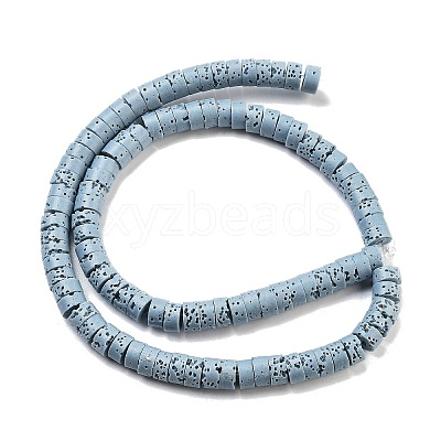 Natural Lava Rock Dyed Beads Strands G-K375-G01-01-1