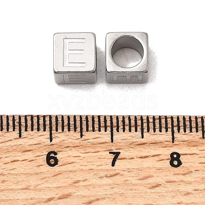 304 Stainless Steel European Beads STAS-D382-02E-P-1