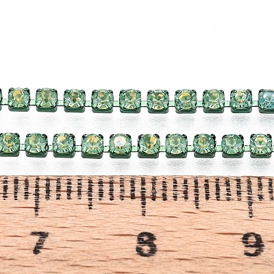 Iron Rhinestone Cup Chains CH-T006-05B-01-1
