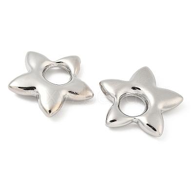 Star Brass Pendants KK-M327-09P-1