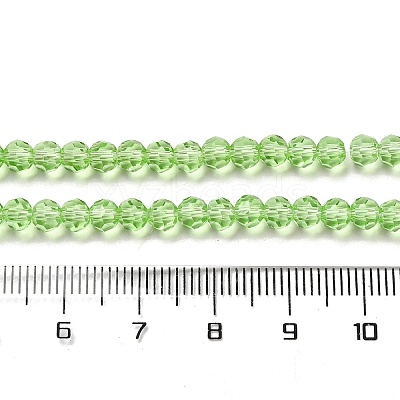 Transparent Glass Beads EGLA-A035-T4mm-D09-1