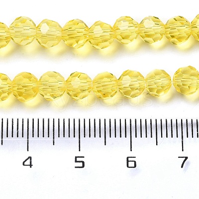 Transparent Glass Beads LS-EGLA-A035-T6mm-D03-1