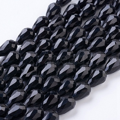 Glass Beads Strands X-GLAA-R024-15x10mm-13-1
