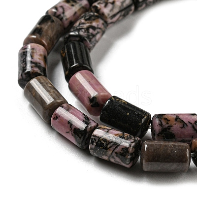 Natural Rhodonite Beads Strands G-M420-E07-03-1