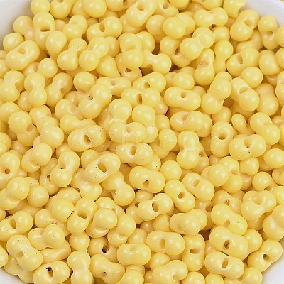 Baking Paint Glass Seed Beads SEED-K010-A26-1