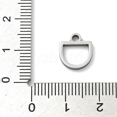 304 Stainless Steel Charms STAS-P433-13A-P-1