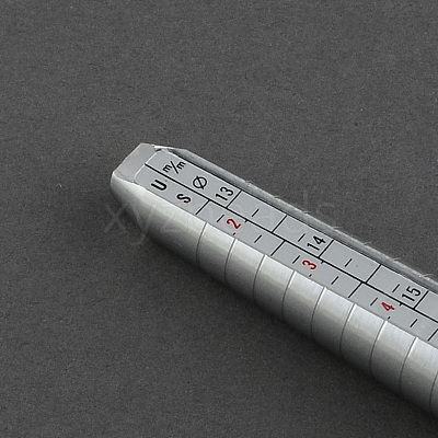 Hollow Aluminium Ring Size Sticks TOOL-R060-02-1