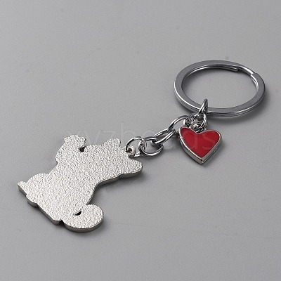 Animal Theme Alloy Keychain KEYC-SZC0007-01I-1
