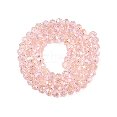 Electroplate Glass Beads Strands LS-EGLA-A044-T6mm-L22-1