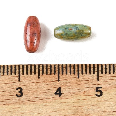 Baking Paint Glass Beads DGLA-G004-02H-1