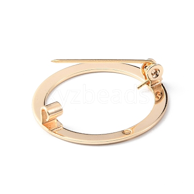 Brass Brooch Base Settings LS-KK-WH0044-112-1
