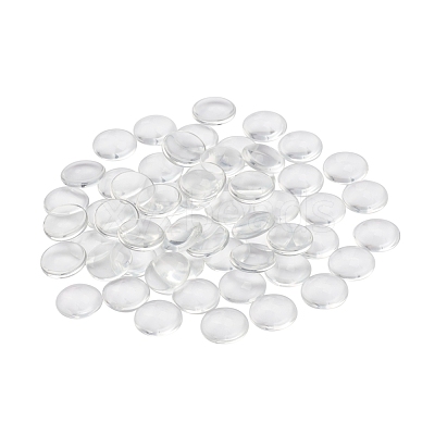 200Pcs Transparent Glass Cabochons GGLA-YW0001-04-1