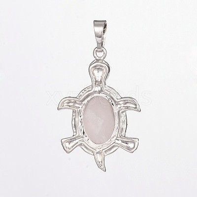 Tortoise Gemstone Pendants G-D648-04-RS-1