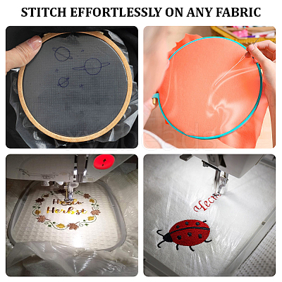 PVA Water Soluble Fabric for Cross Stitch DIY-CY0003-94A-1