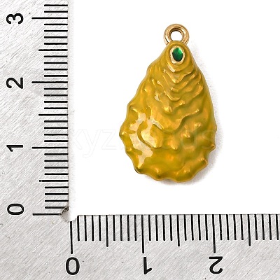 304 Stainless Steel Enamel Pendants SA-CBA7FC1-03G-1