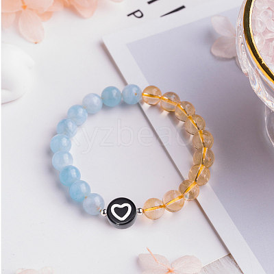 Craft Style Acrylic Beads X-MACR-T023-24A-1