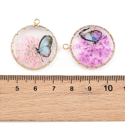 Brass Glass Pendants GL-CBA591C-01G-1