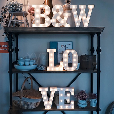 Wooden Letter Ornaments WOOD-GF0001-15-07-1