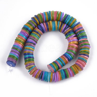 Dyed Freshwater Shell Beads SHEL-T010-03-1