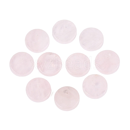 Natural Rose Quartz Pendants G-Q606-41H-1