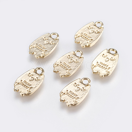 Brass Charms KK-F740-35G-1