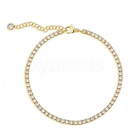 Chic Metal Diamond Claw Anklet for Beachy European and American Style ST6382032-1