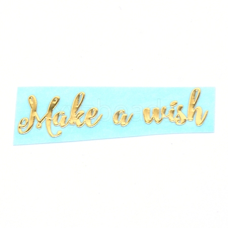 Self Adhesive Brass Stickers DIY-WH0184-62-1