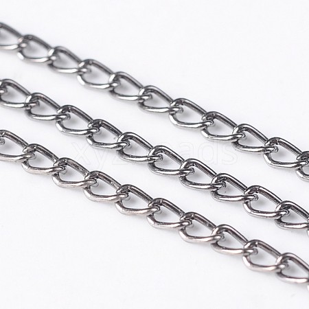 Iron Twisted Chains Curb Chains CHS001Y-B-1