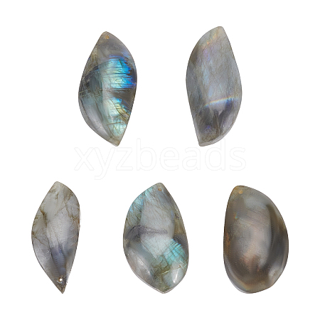 Ahandmaker Natural Labradorite Pendants G-GA0001-45-1