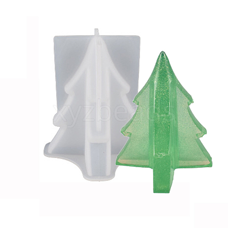 DIY Christmas Tree Display Silicone Molds DIY-P075-A02-1