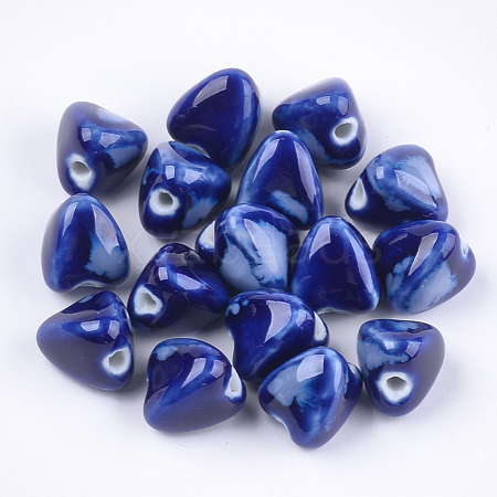 Handmade Porcelain Beads PORC-S498-01H-1