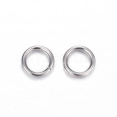 Tarnish Resistant 304 Stainless Steel Jump Rings STAS-D447-11-1